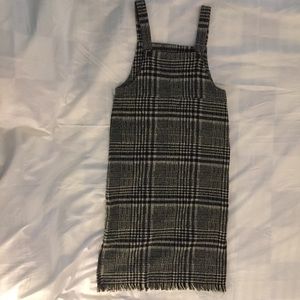 Checked wool blend jumper size 2